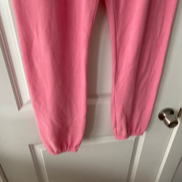 Jac Parker Women's Lazy Day Sweatpants Pink Size Small Casual Lounge - Picture 12 of 14